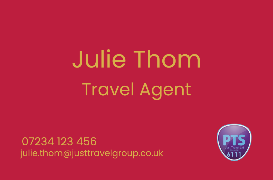 Just Travel Business Cards