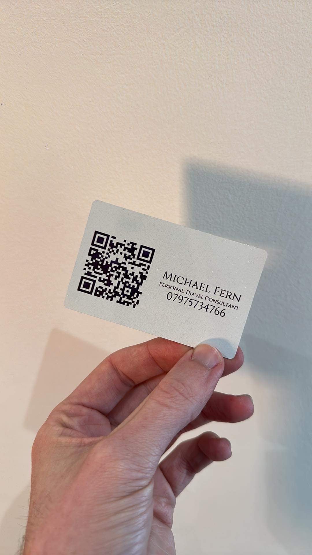 SB Luxury Travel Metal Business Card