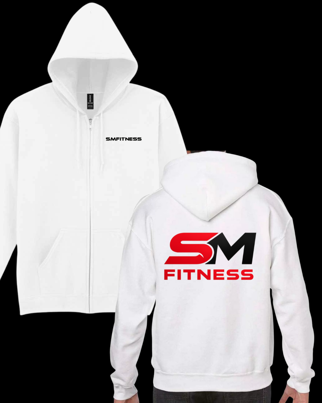 SM Fitness Zipped Hoodie