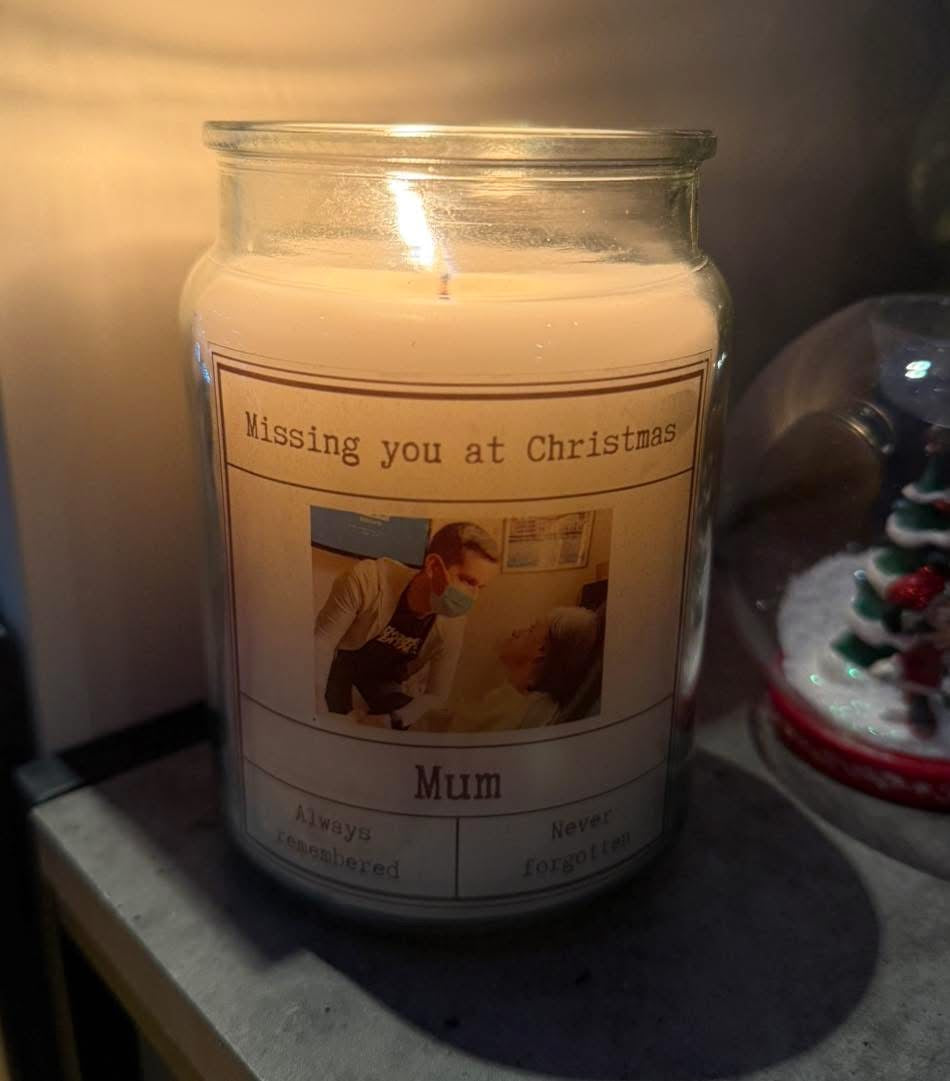 Christmas Memory Candle