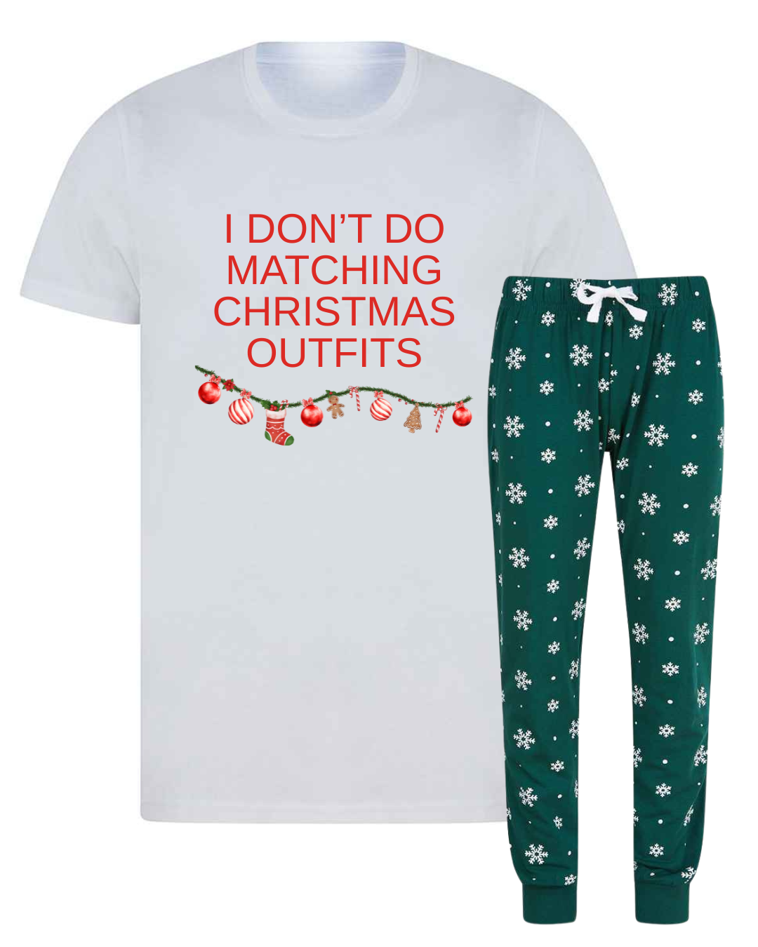 Matching Christmas PJ’s