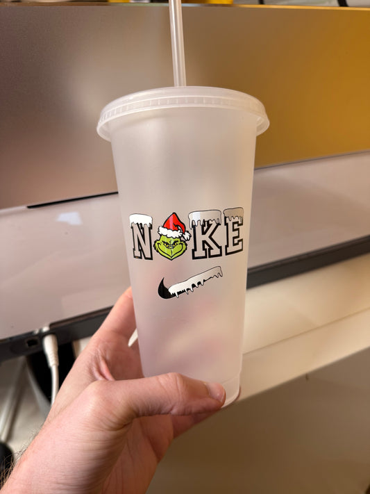 Nike grinch Christmas cup