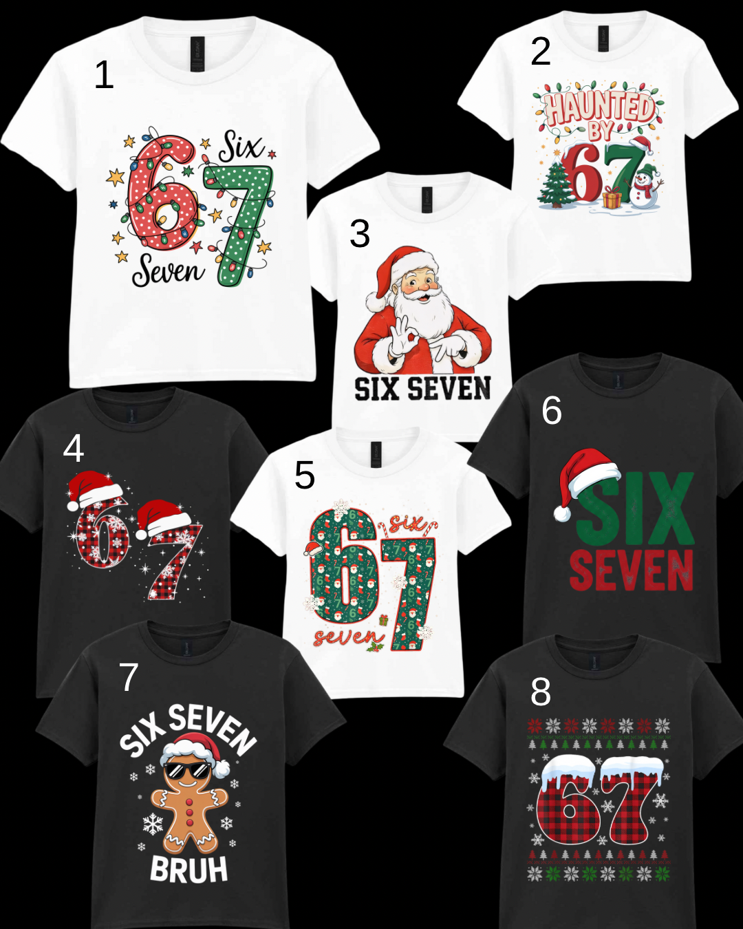Six Seven 6 7 Kids T-Shirt
