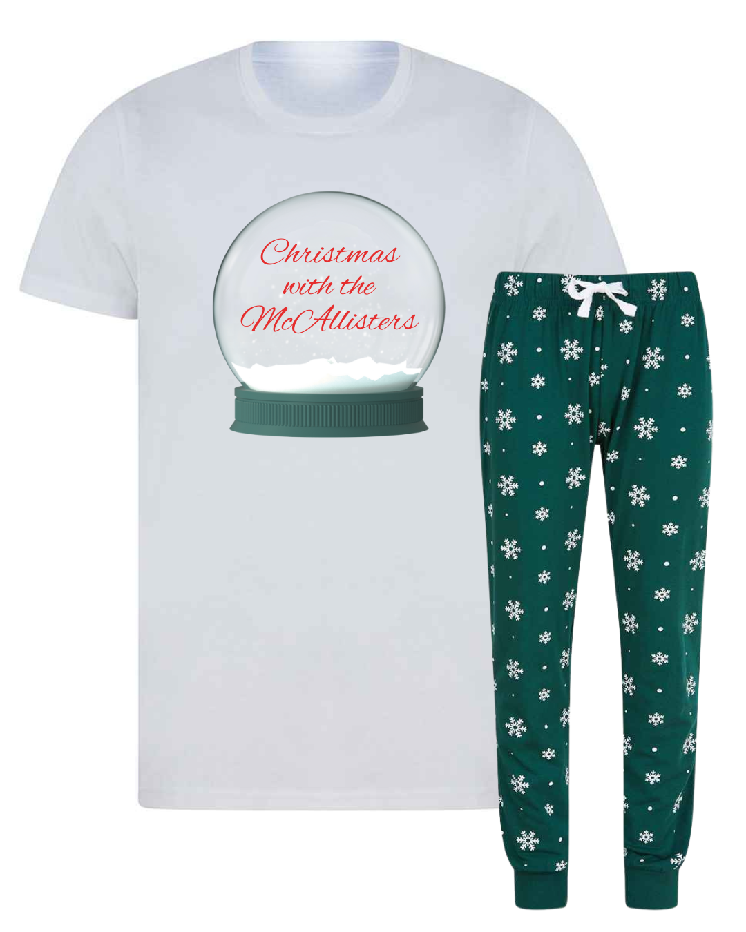 Matching Christmas PJ’s