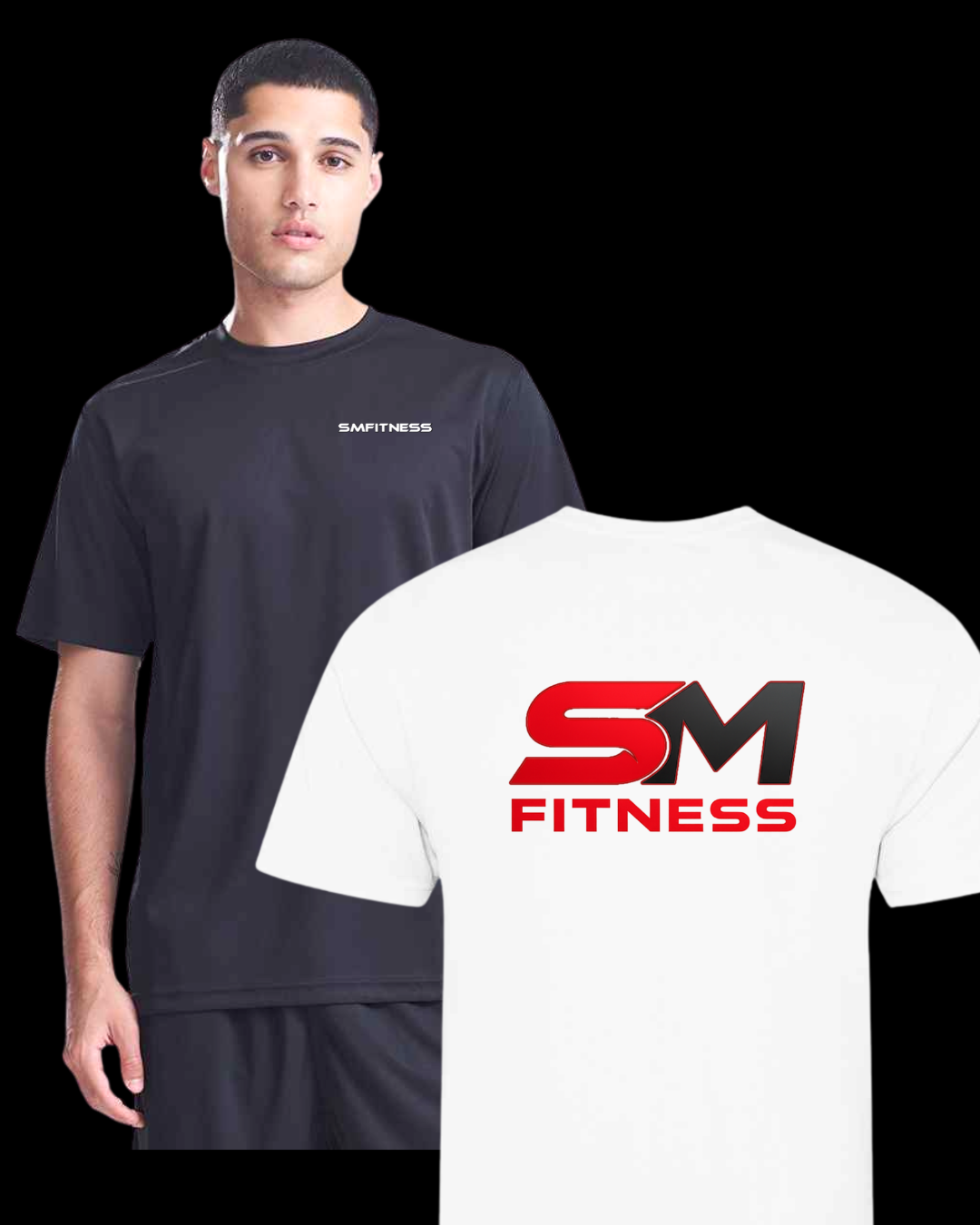 SM Fitness Gym Material T-Shirt